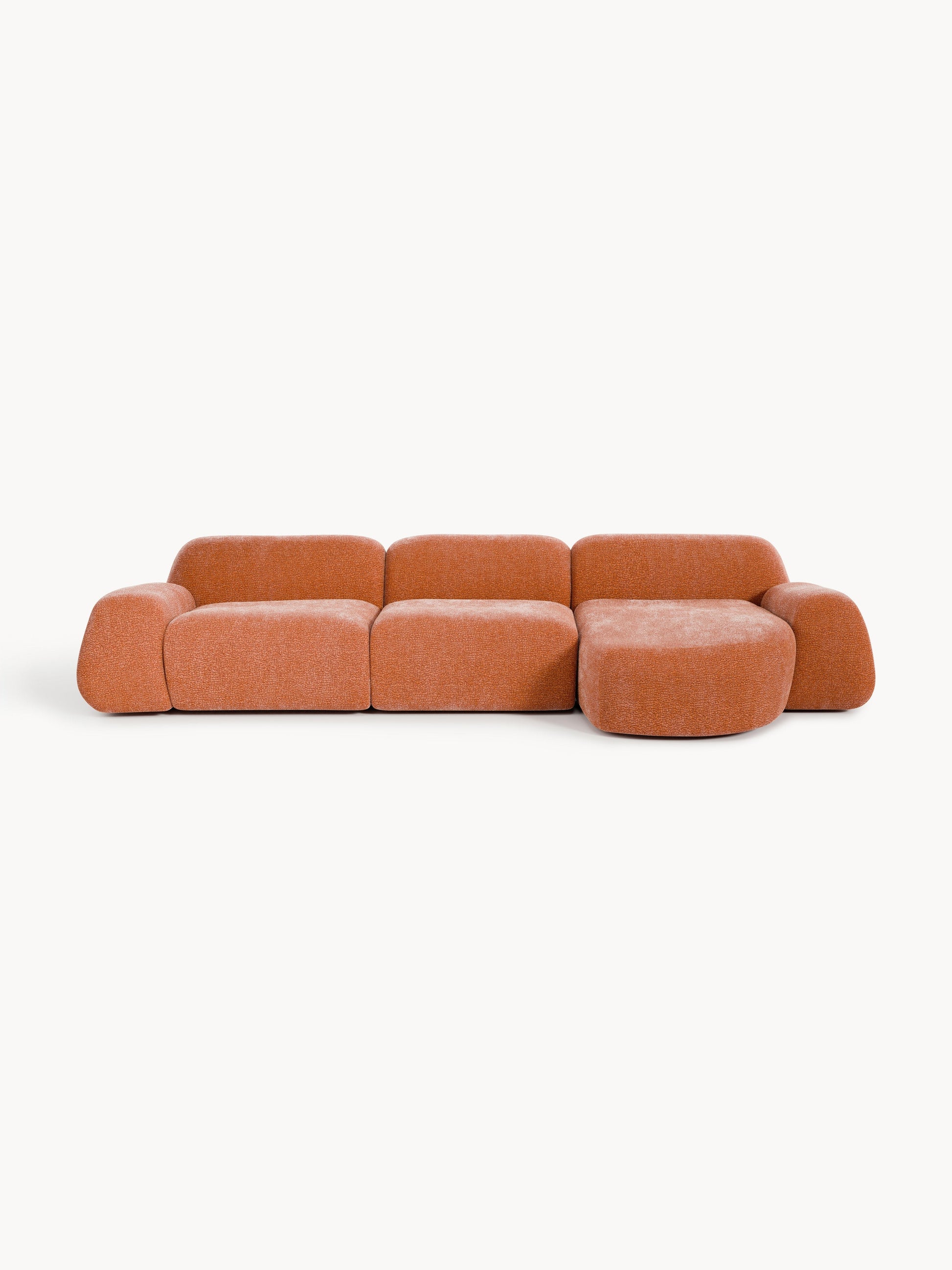 Wolka Modular Teddy Corner Sofa (4-Seater)