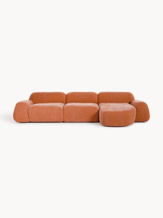 Wolka Modular Teddy Corner Sofa (4-Seater)