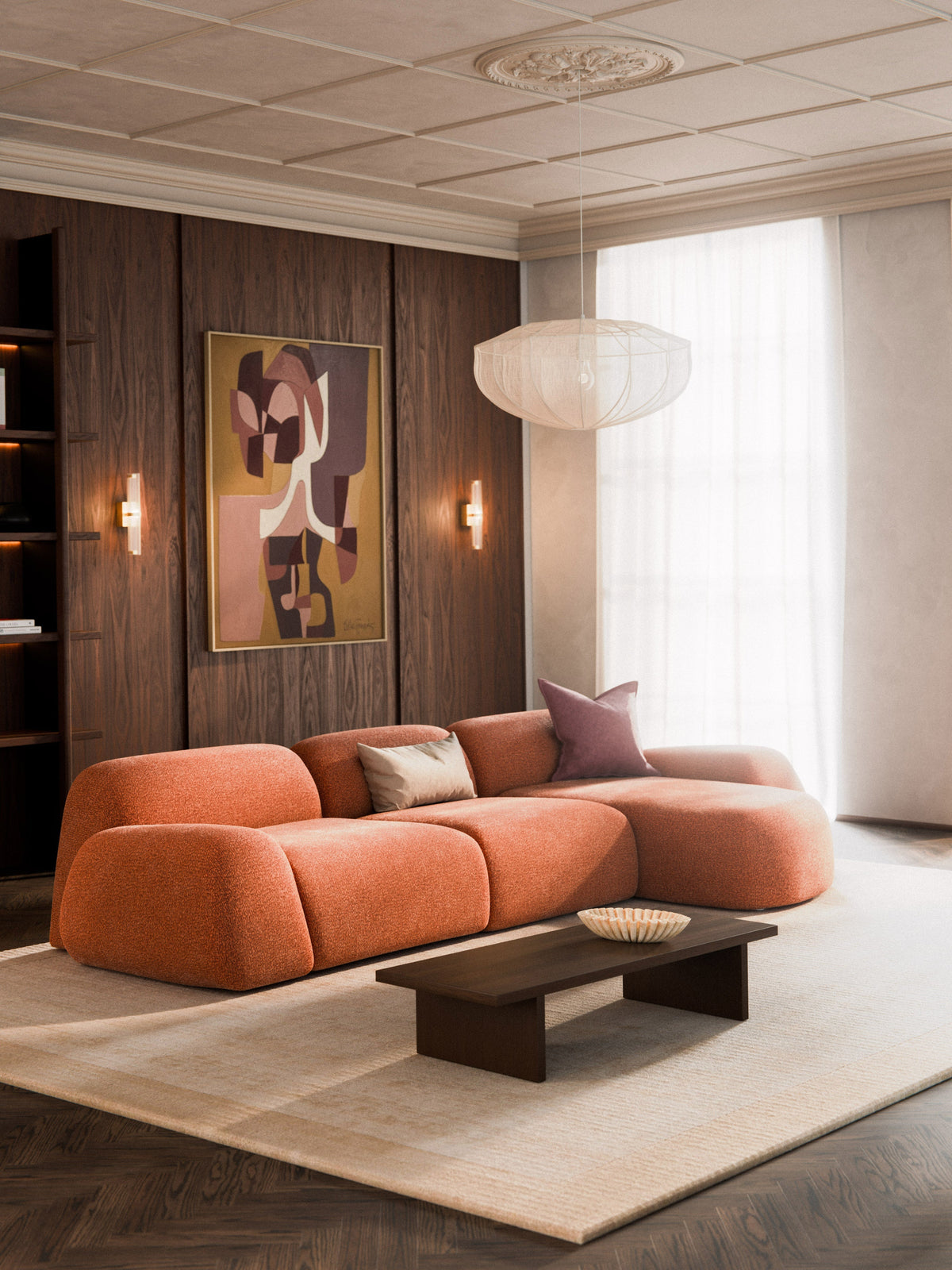 Wolka Modular Teddy Corner Sofa (4-Seater)