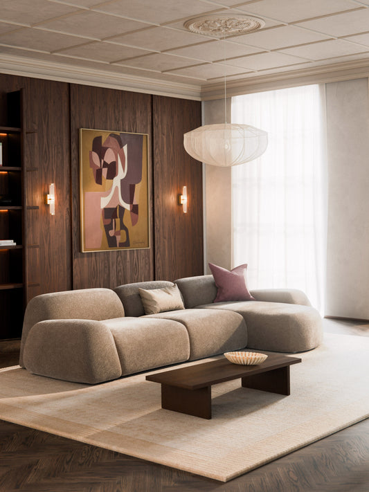Wolka Modular Teddy Corner Sofa (4-Seater)
