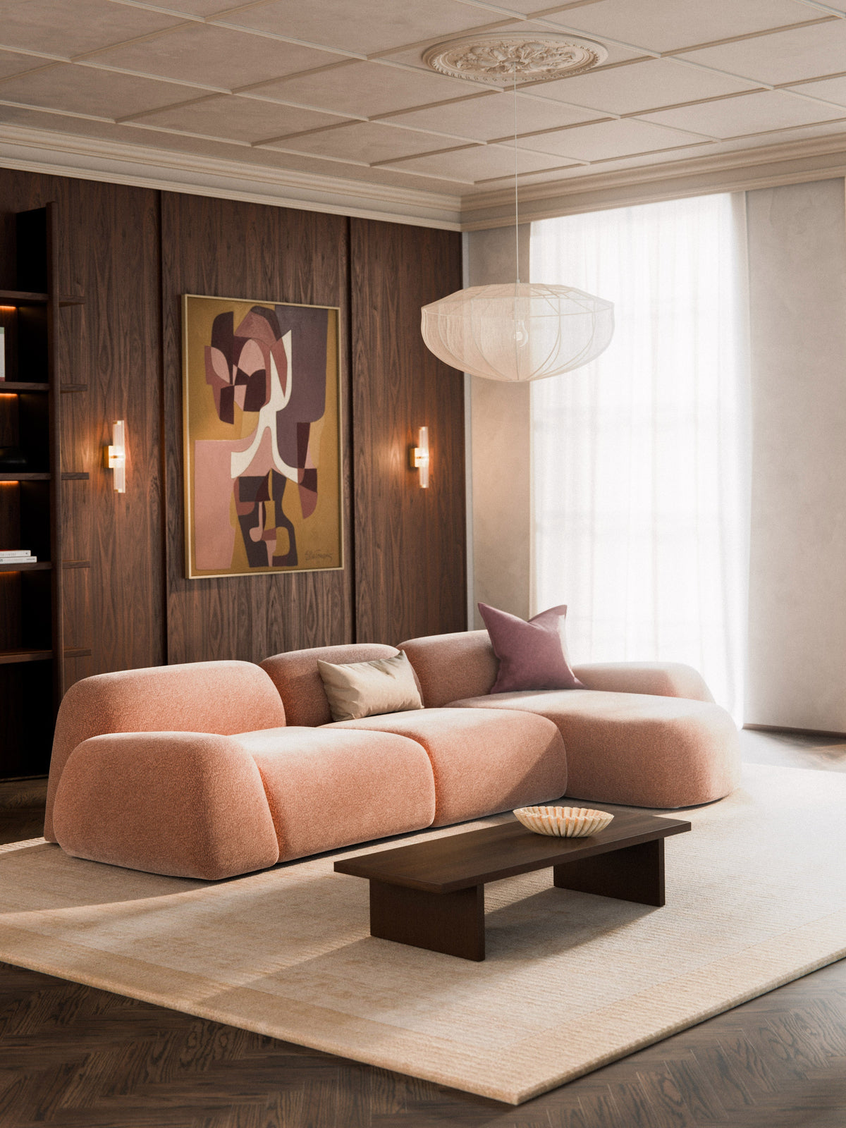Wolka Modular Teddy Corner Sofa (4-Seater)