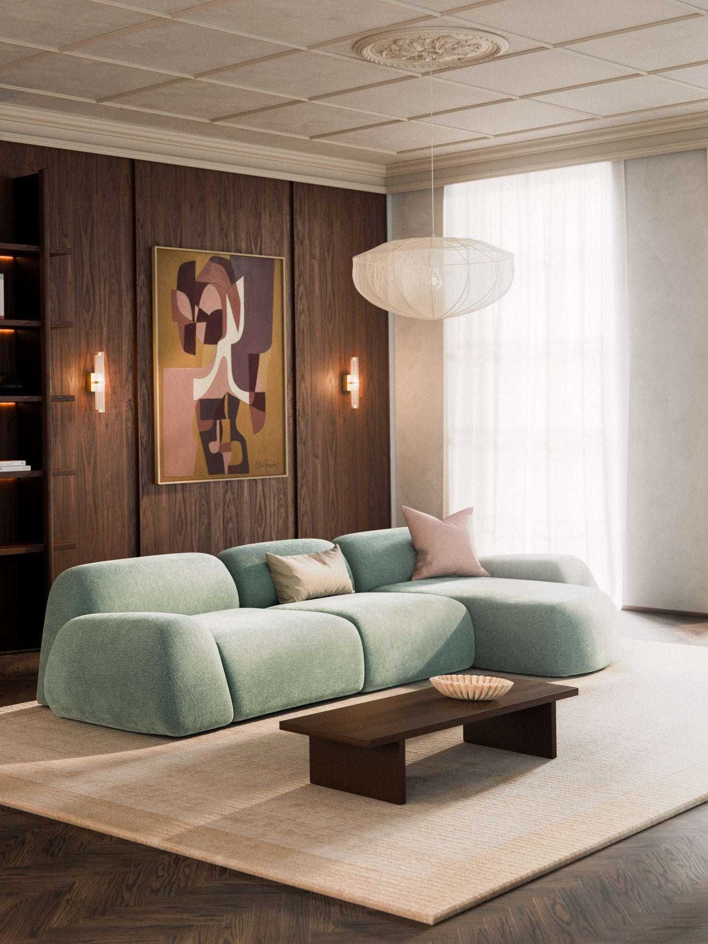Wolka Modular Teddy Corner Sofa (4-Seater)