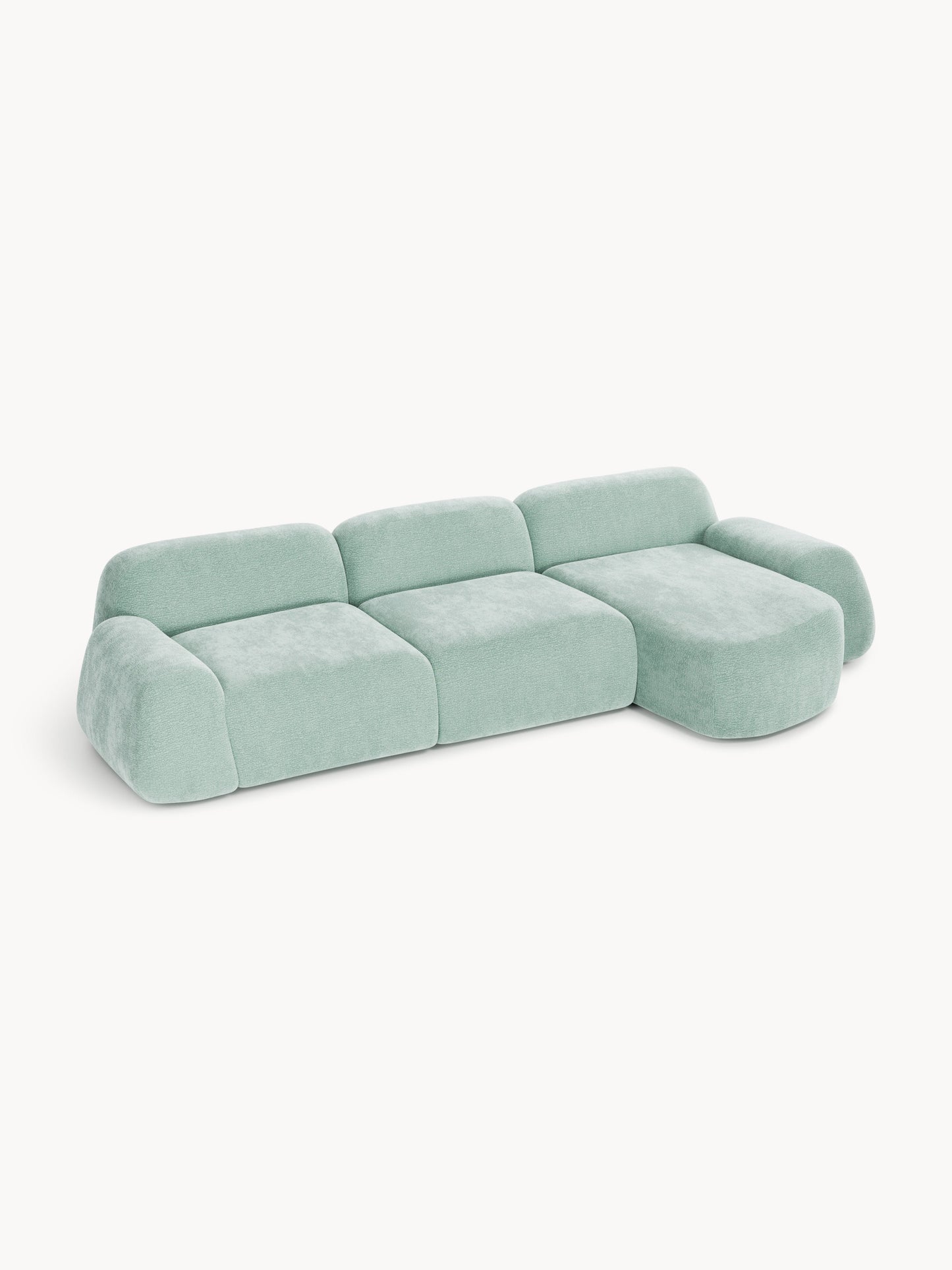 Wolka Modular Teddy Corner Sofa (4-Seater)
