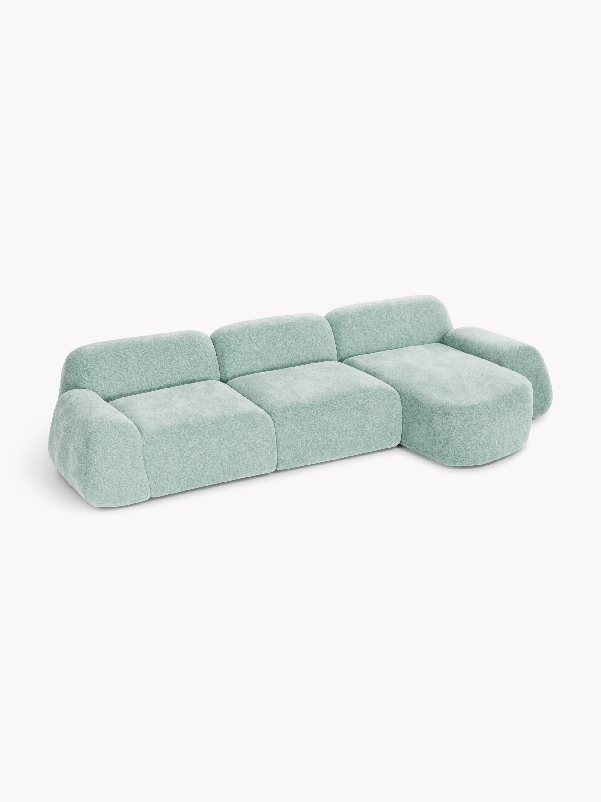Wolka Modular Teddy Corner Sofa (4-Seater)