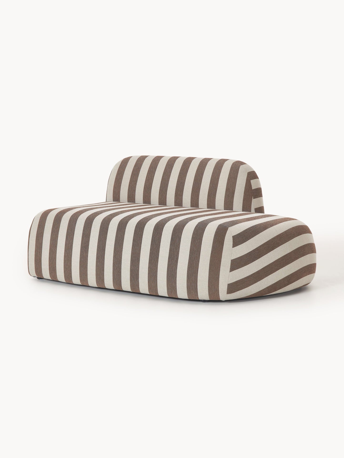 Wolka Striped Chaise Module