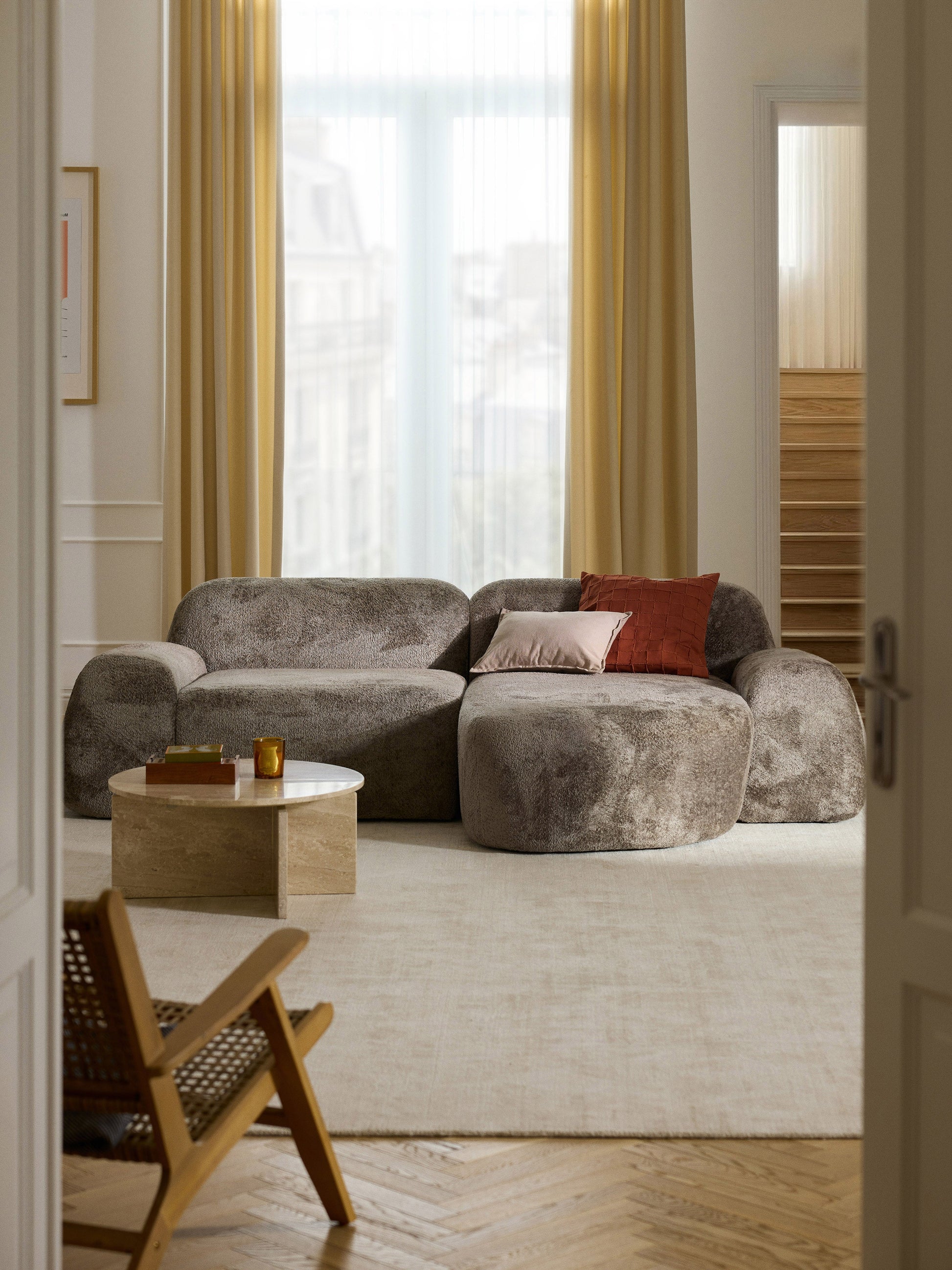 Wolka Teddy Bouclé Chaise