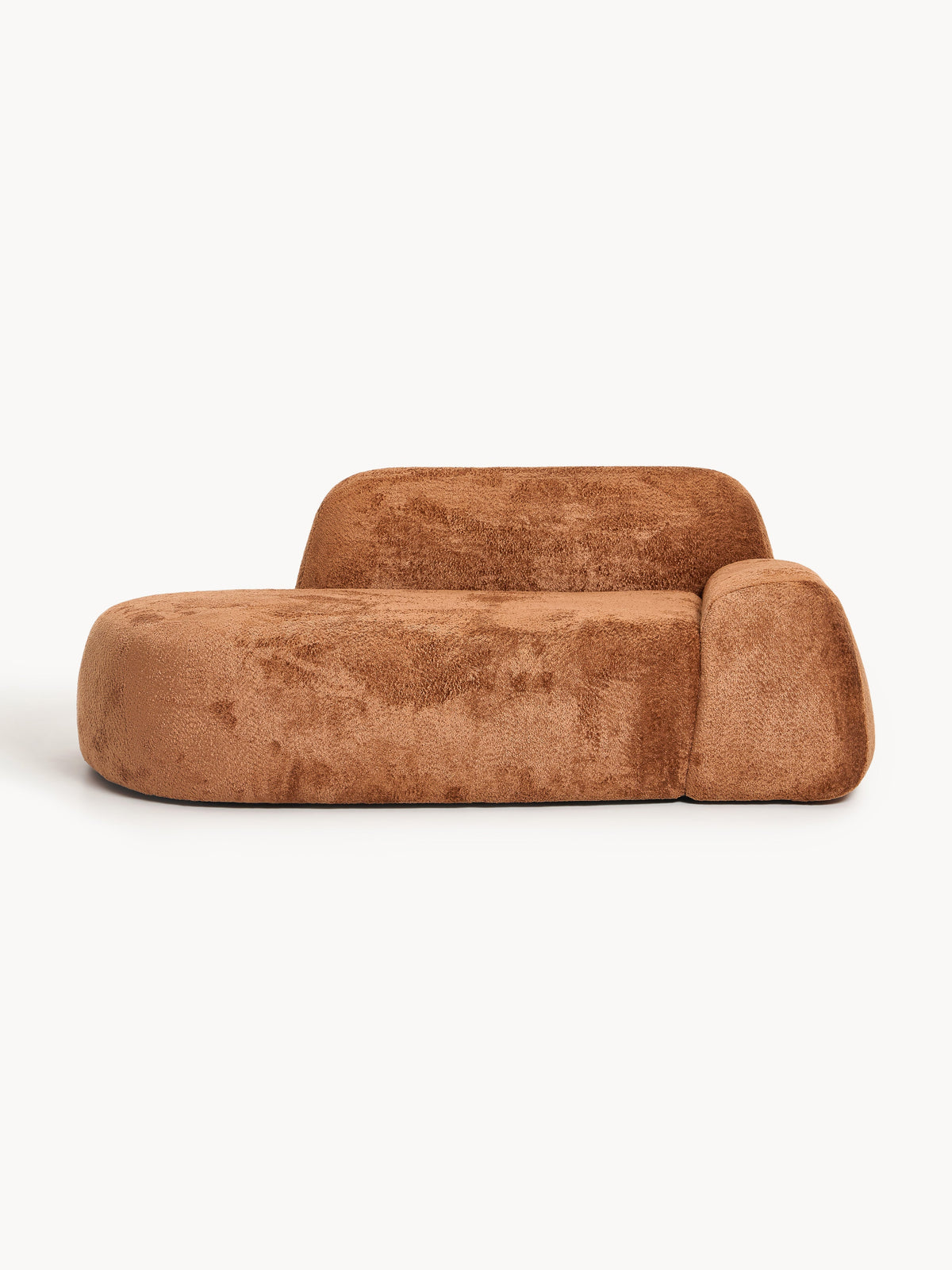 Wolka Teddy Bouclé Sofa (2-Seater) with Chaise Longue